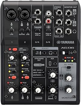 YAMAHA AG03MK2 B ライブストリーミングミキサー ブラック ヤマハ | AG03MK2 - AG Series - 概要